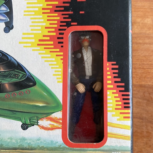 Vintage 1988 GI JOE Mudfighter with Dogfight Action Figure in Box Hasbro - Picture 3 of 13